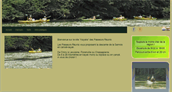 Desktop Screenshot of kayak-chiny.be
